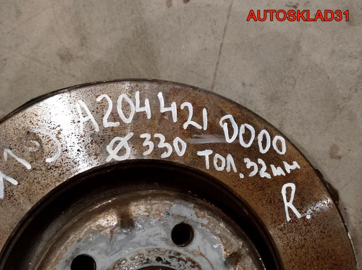 Кулак поворотный передний правый Mercedes GLK 2,2 651.912 A2043323001 - АвтоСклад31.рф - авторазборка контрактные б/у запчасти в г. Белгород