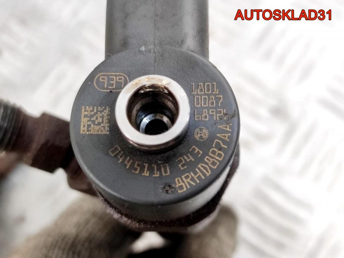 Форсунка дизельная Opel Astra H 1.9 Z19DTH 0445110243 - АвтоСклад31.рф - авторазборка контрактные б/у запчасти в г. Белгород