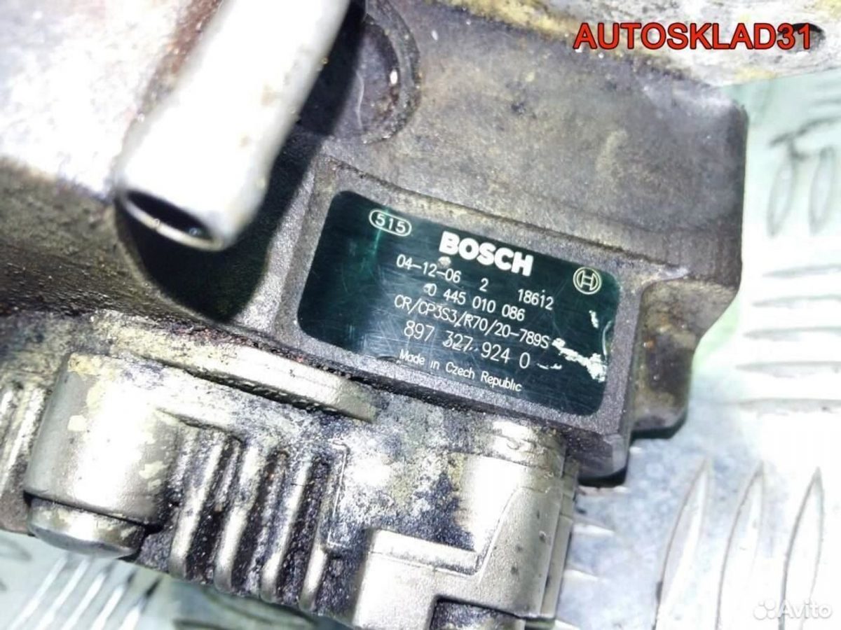 ТНВД Opel Astra H 1.7 Z17DTH 0445010086 - АвтоСклад31.рф - авторазборка контрактные б/у запчасти в г. Белгород