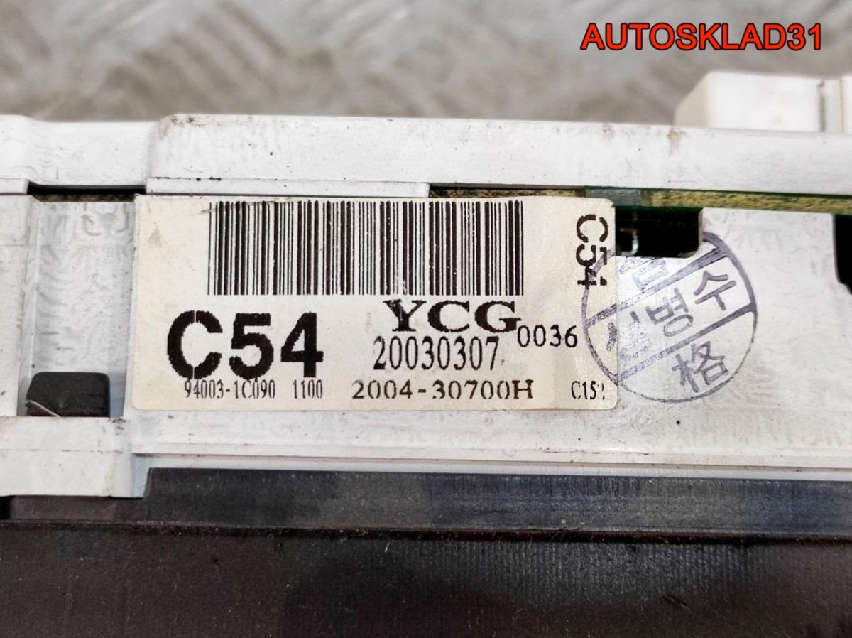 Панель приборов Hyundai Getz 940031C090 - АвтоСклад31.рф - авторазборка контрактные б/у запчасти в г. Белгород