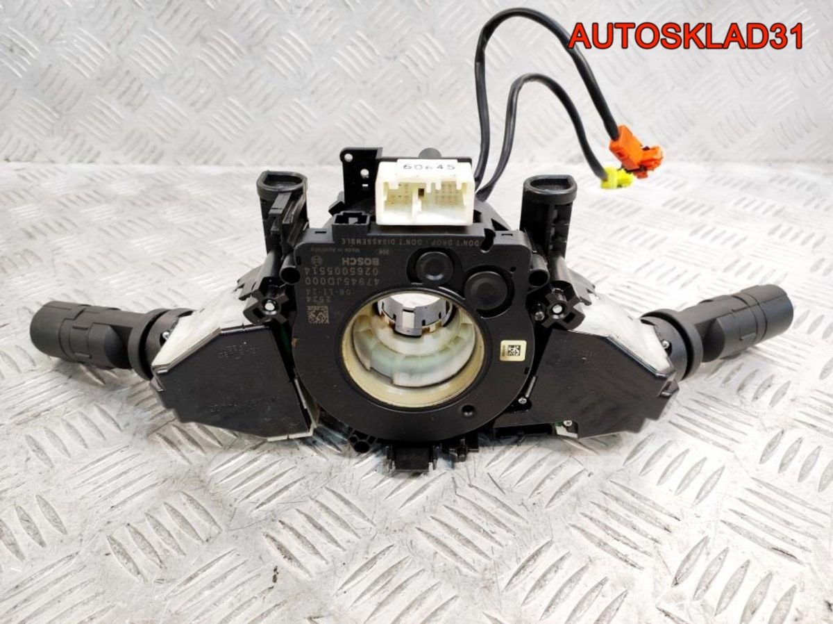 Переключатель подрулевой Nissan Qashqai J10 25560JD003 - АвтоСклад31.рф - авторазборка контрактные б/у запчасти в г. Белгород