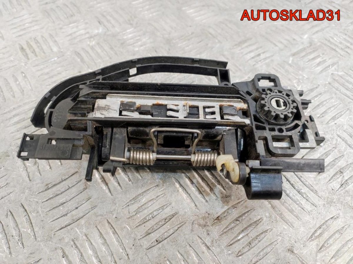 Ручка двери внешняя передняя левая Audi A6 C6 4F0837207B - АвтоСклад31.рф - авторазборка контрактные б/у запчасти в г. Белгород