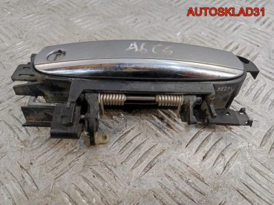 Ручка двери внешняя передняя левая Audi A6 C6 4F0837207B - АвтоСклад31.рф - авторазборка контрактные б/у запчасти в г. Белгород