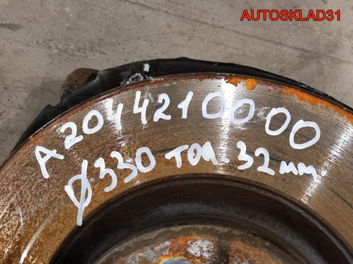 Кулак поворотный передний левый Mercedes GLK 2,2 651.912 A2043322901 - АвтоСклад31.рф - авторазборка контрактные б/у запчасти в г. Белгород