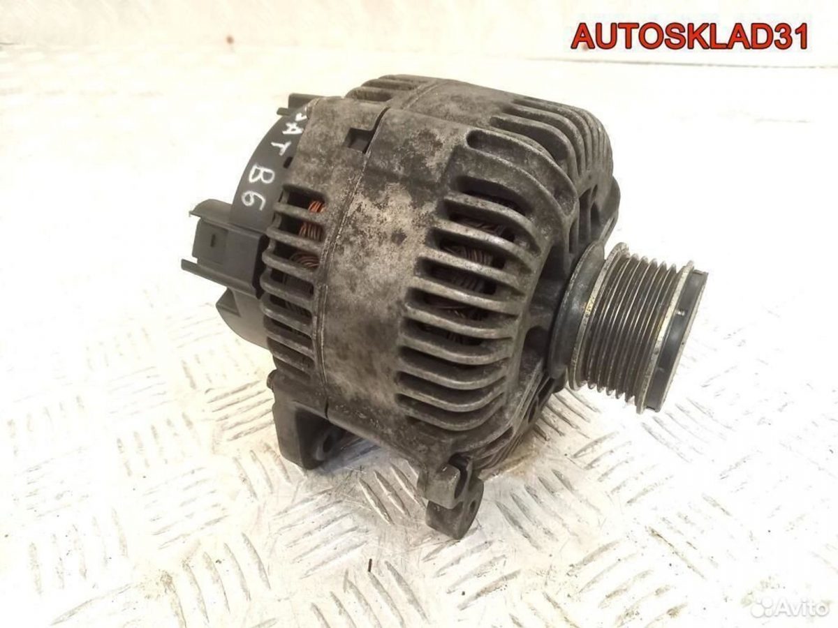 Генератор 180 A VW Passat B6 1,9 BKC Дизель 021903026L - АвтоСклад31.рф - авторазборка контрактные б/у запчасти в г. Белгород