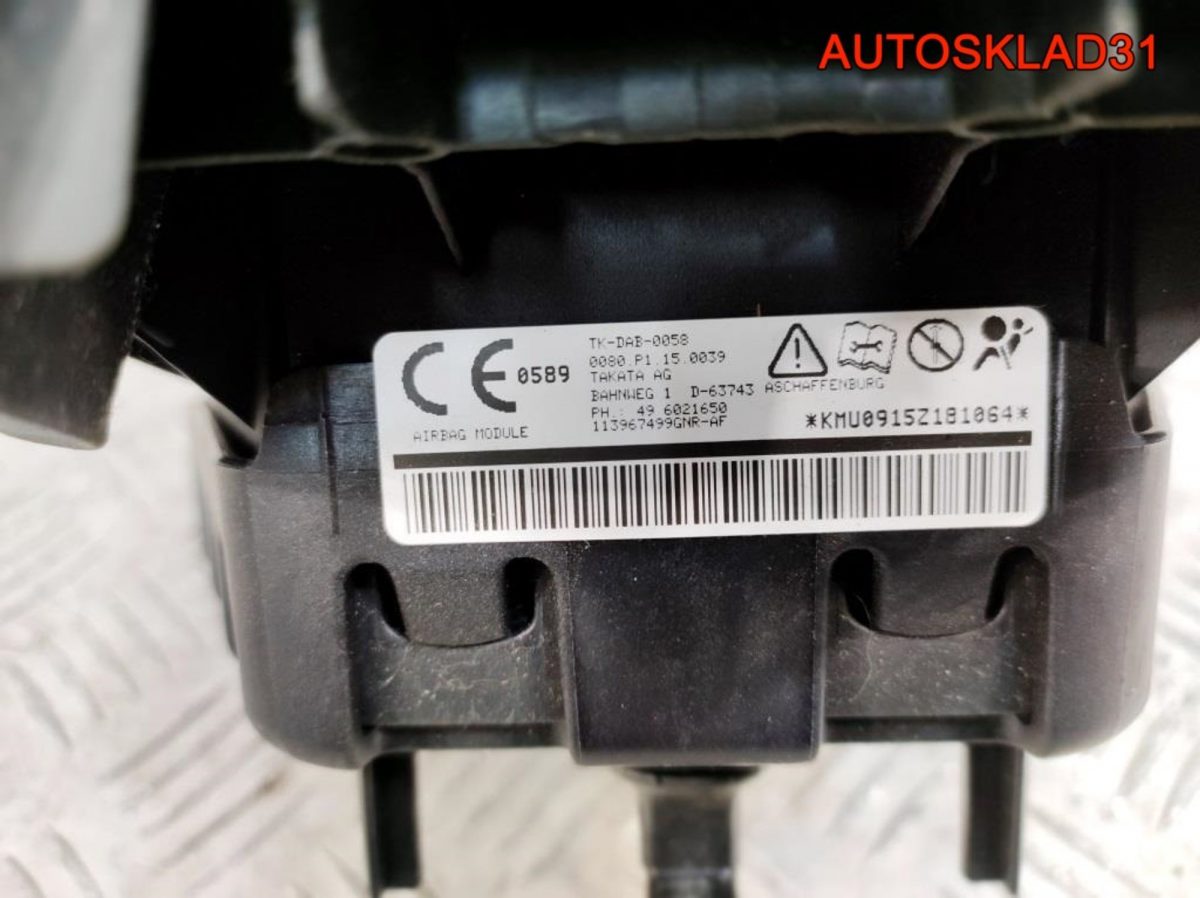 Подушка безопасности в руль Nissan Note E11 985109U09A - АвтоСклад31.рф - авторазборка контрактные б/у запчасти в г. Белгород