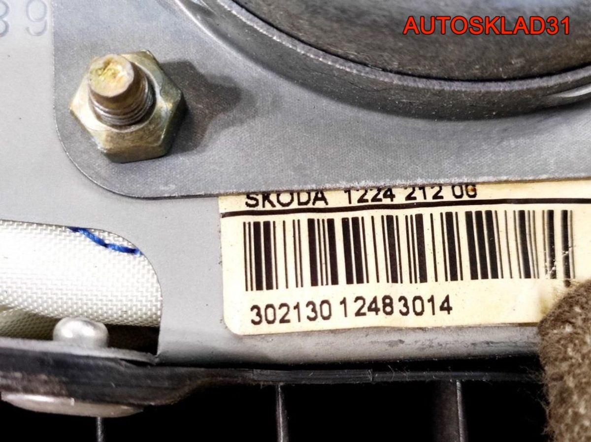 Подушка безопасности в рулевое колесо Skoda Fabia 1 6Y0880201 - АвтоСклад31.рф - авторазборка контрактные б/у запчасти в г. Белгород