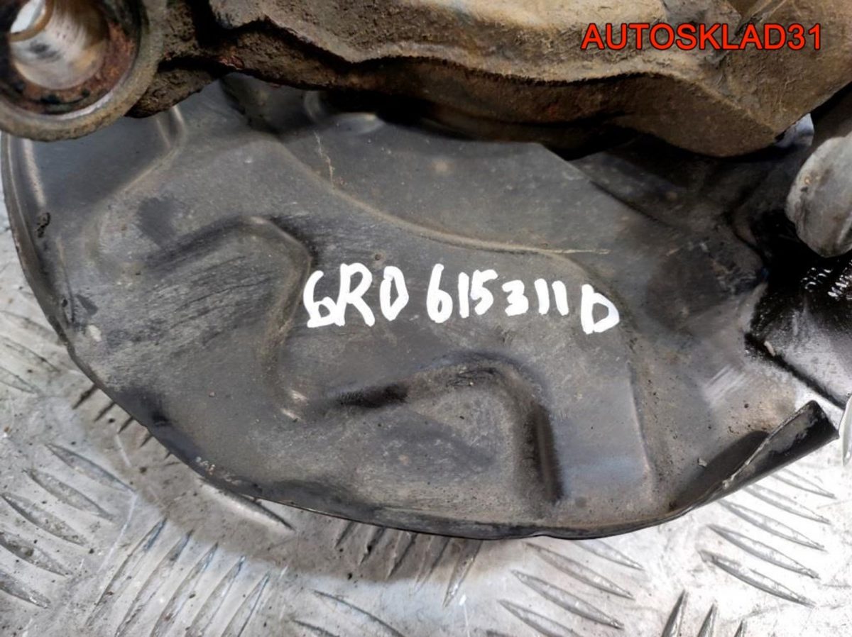 Кулак поворотный передний левый Skoda Rapid 1 6C0407255A - АвтоСклад31.рф - авторазборка контрактные б/у запчасти в г. Белгород