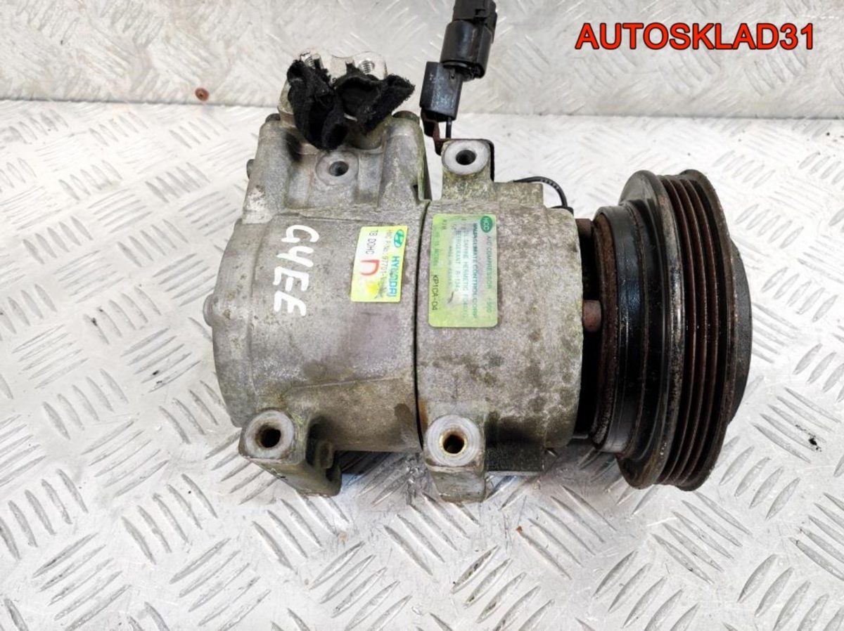 Компрессор кондиционера Hyundai Getz 1,4 G4EE 977011C250 Бензин - АвтоСклад31.рф - авторазборка контрактные б/у запчасти в г. Белгород