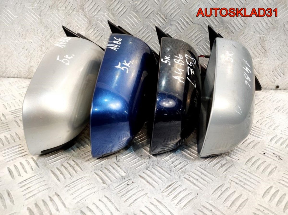 Зеркало правое 5 контактов Audi A4 B6 8E1858532AA - АвтоСклад31.рф - авторазборка контрактные б/у запчасти в г. Белгород