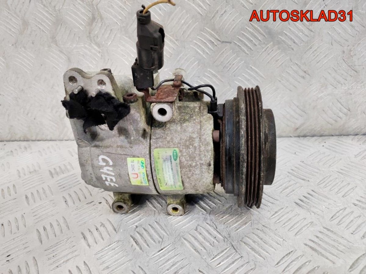 Компрессор кондиционера Hyundai Getz 1,4 G4EE 977011C250 Бензин - АвтоСклад31.рф - авторазборка контрактные б/у запчасти в г. Белгород