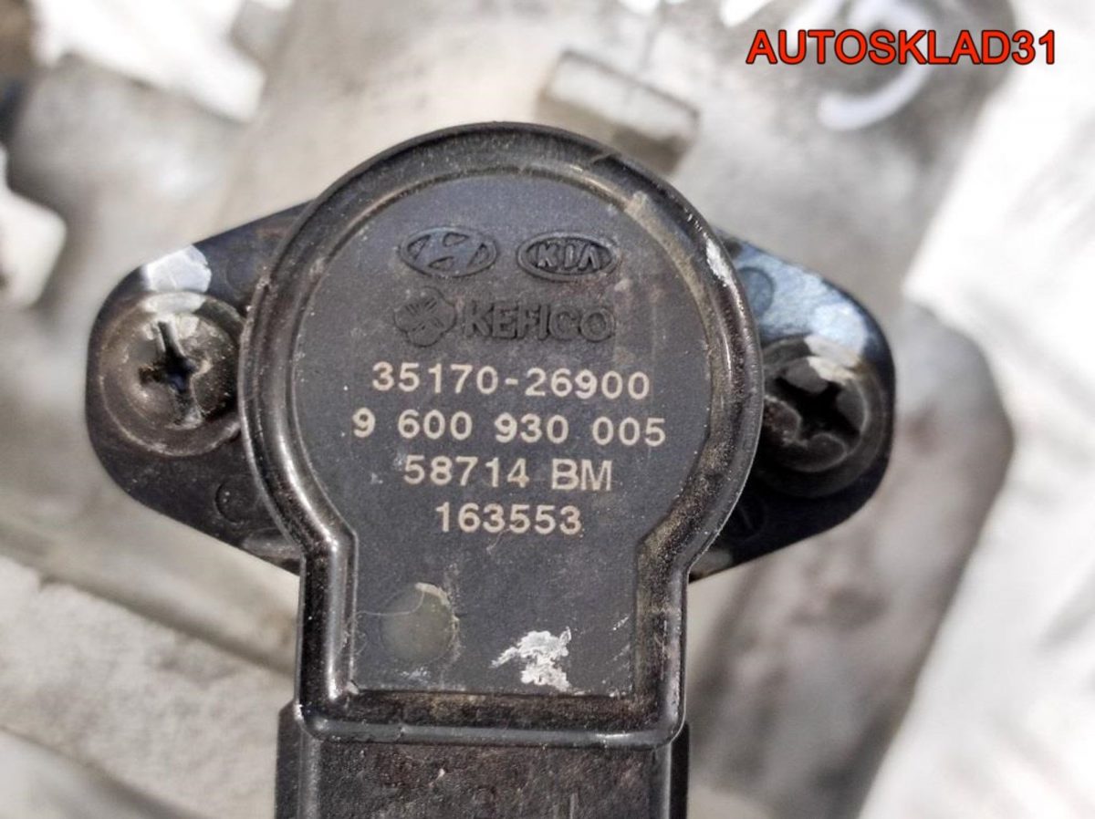 Заслонка дроссельная Hyundai Getz 1,4 G4EE 3510026860 - АвтоСклад31.рф - авторазборка контрактные б/у запчасти в г. Белгород