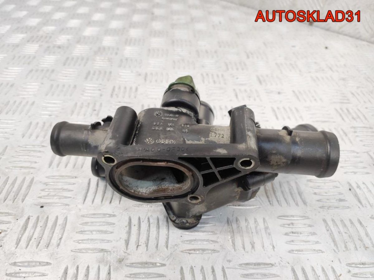 Корпус термостата Audi A3 8L 1.6 BFQ Бензин 06A121111 - АвтоСклад31.рф - авторазборка контрактные б/у запчасти в г. Белгород