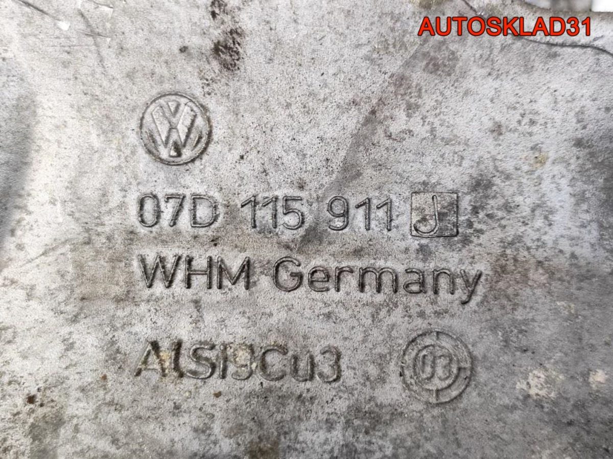 Корпус масляного фильтра Audi A8 D3 6.0BHT 07D115911J - АвтоСклад31.рф - авторазборка контрактные б/у запчасти в г. Белгород