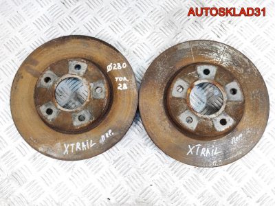 Диск тормозной передний Nissan X-Trail T30 402068H300 - АвтоСклад31.рф - авторазборка контрактные б/у запчасти в г. Белгород