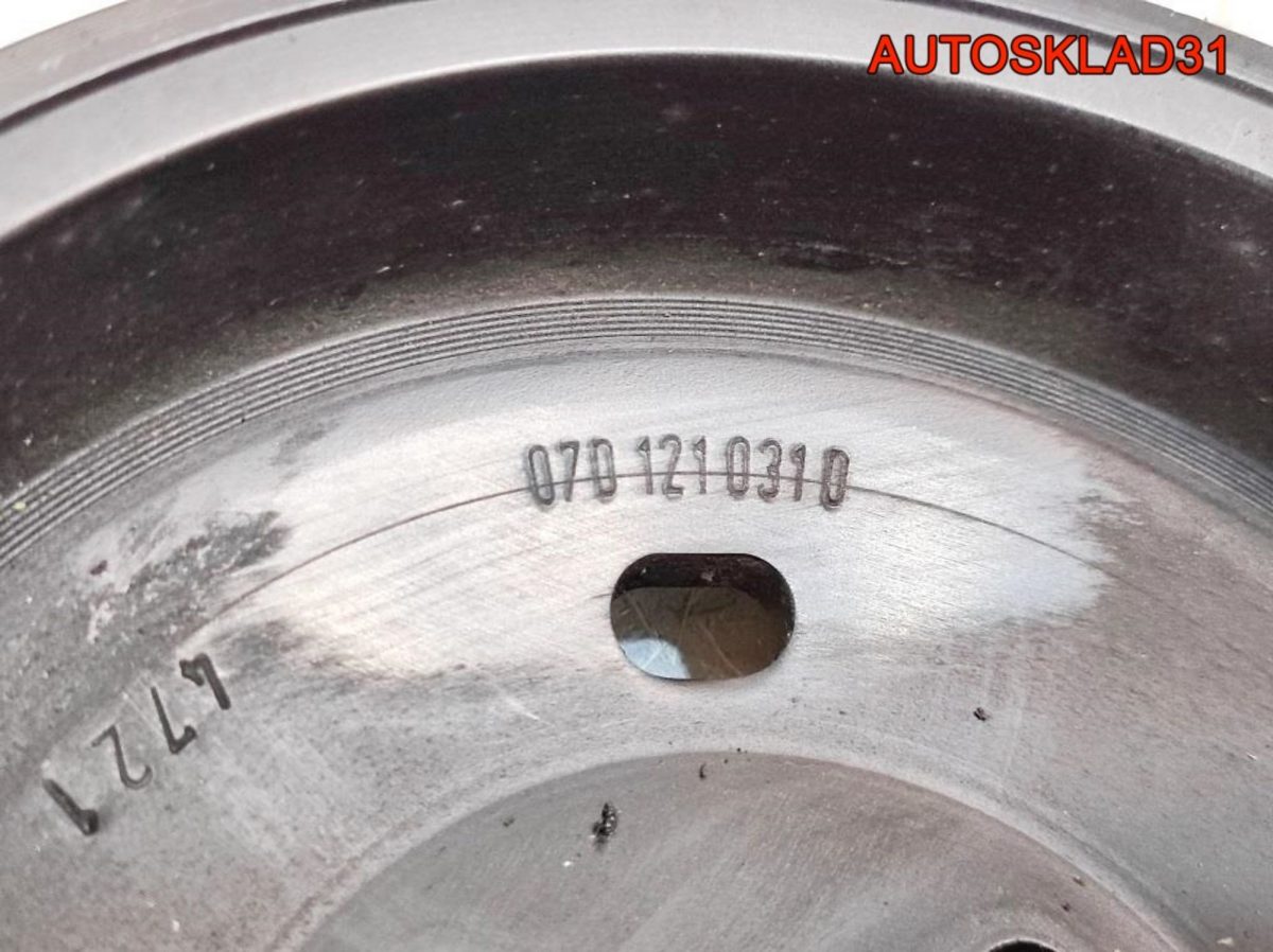 Шкив помпы Audi A8 D3 6.0BHT Бензин 07D121031D - АвтоСклад31.рф - авторазборка контрактные б/у запчасти в г. Белгород