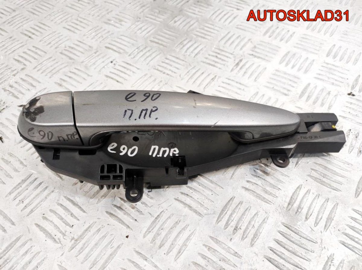 Ручка двери передней наружная правая BMW E90 51217207566 - АвтоСклад31.рф - авторазборка контрактные б/у запчасти в г. Белгород