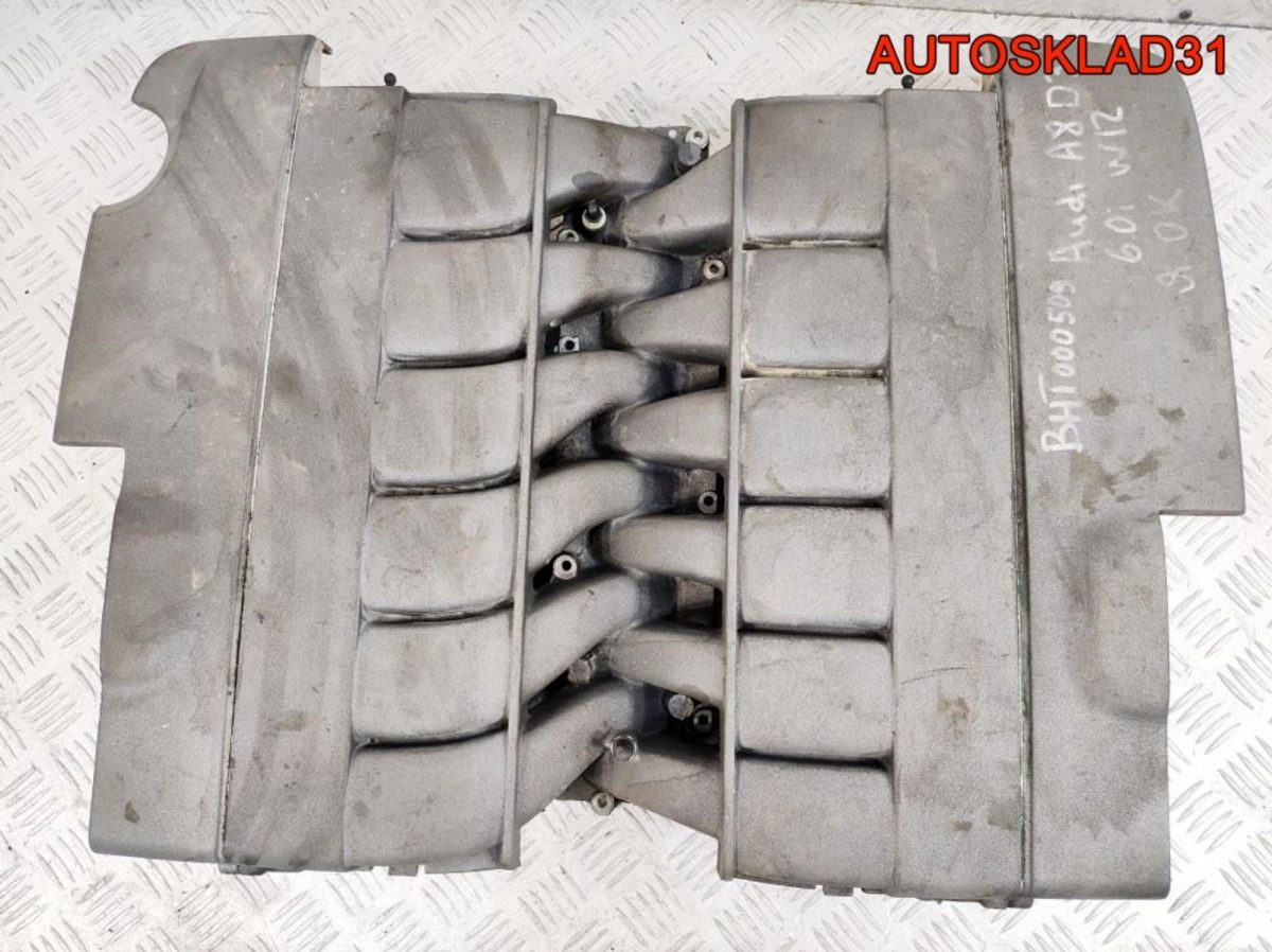 Коллектор впускной Audi A8 D3 6.0BHT Бензин 07C133221AE - АвтоСклад31.рф - авторазборка контрактные б/у запчасти в г. Белгород