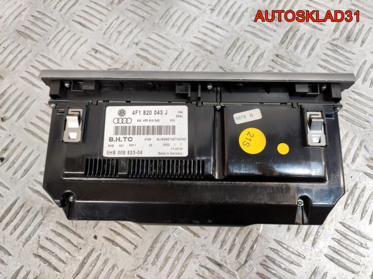 Блок климат контроля Audi A6 C6 4F1820043J - АвтоСклад31.рф - авторазборка контрактные б/у запчасти в г. Белгород