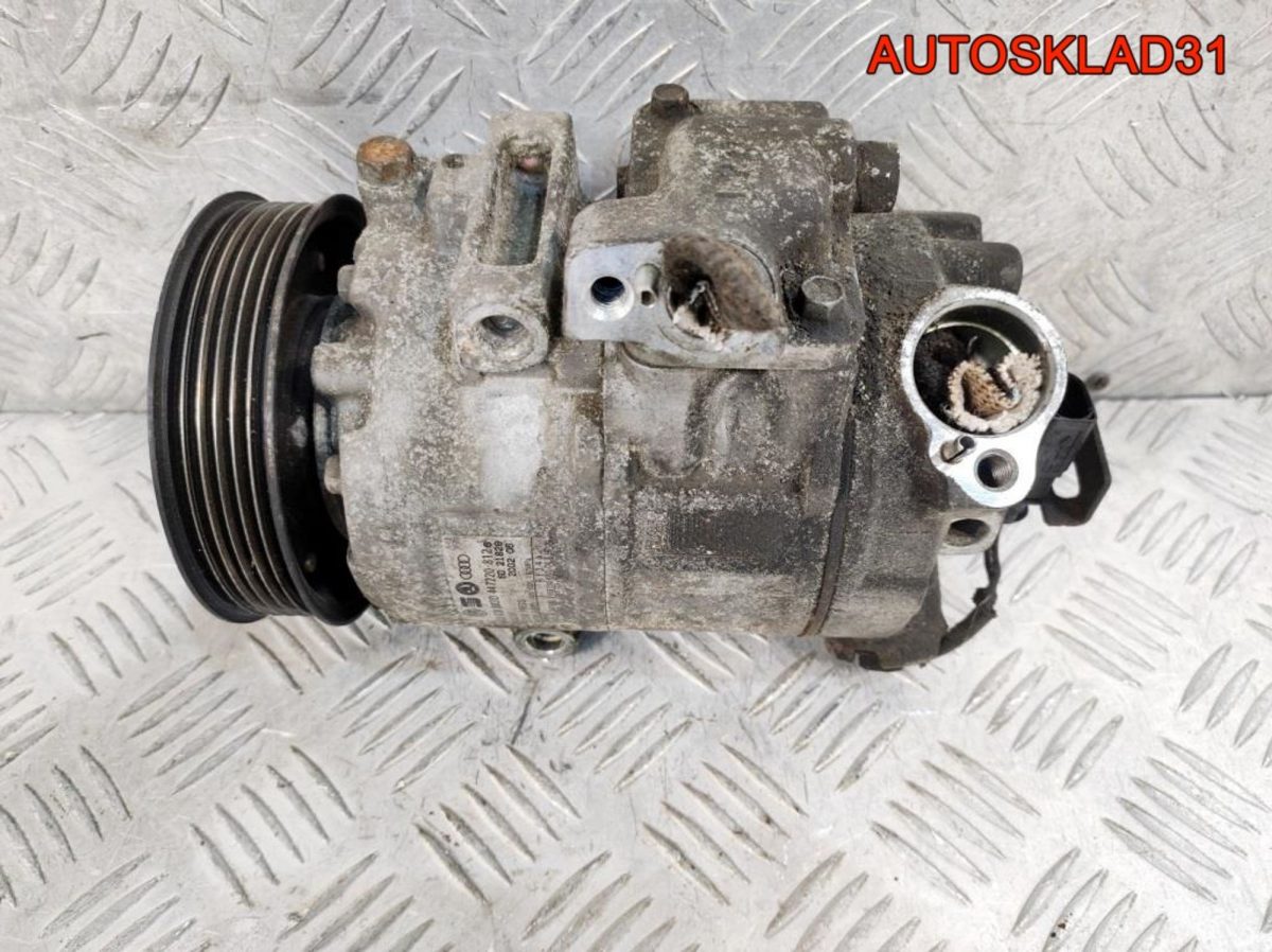 Компрессор кондиционера VW Polo 1,6 BAD 6Q0820803D - АвтоСклад31.рф - авторазборка контрактные б/у запчасти в г. Белгород