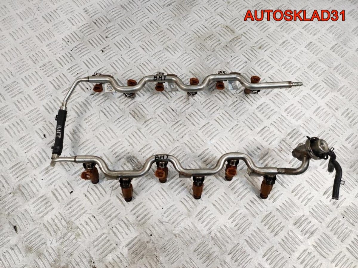 Форсунка топливная Audi A8 D3 6.0 BHT Бензин 07C906031C - АвтоСклад31.рф - авторазборка контрактные б/у запчасти в г. Белгород