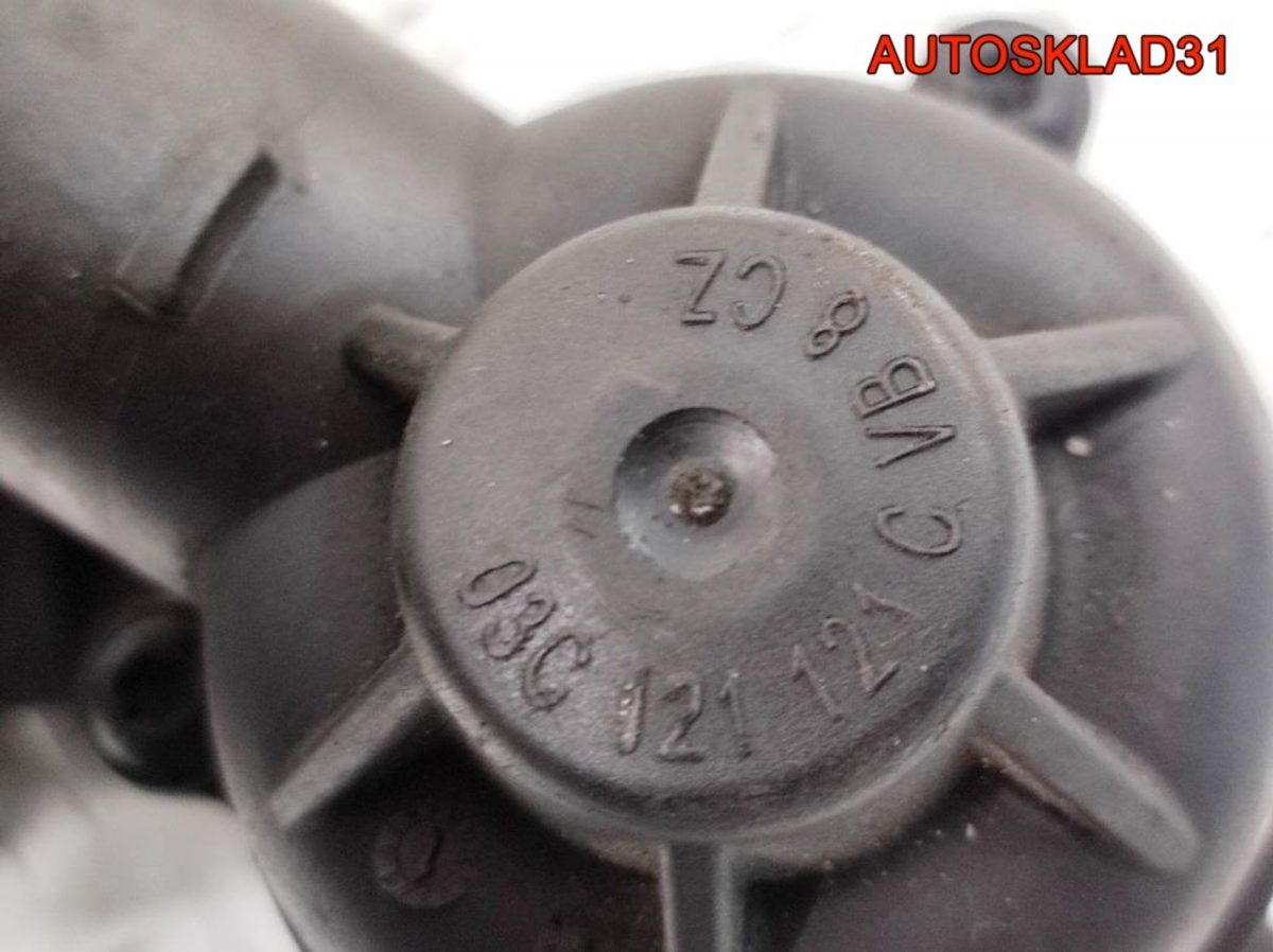 Корпус термостата VW Golf 5 1,6 BLP 03C121111H - АвтоСклад31.рф - авторазборка контрактные б/у запчасти в г. Белгород