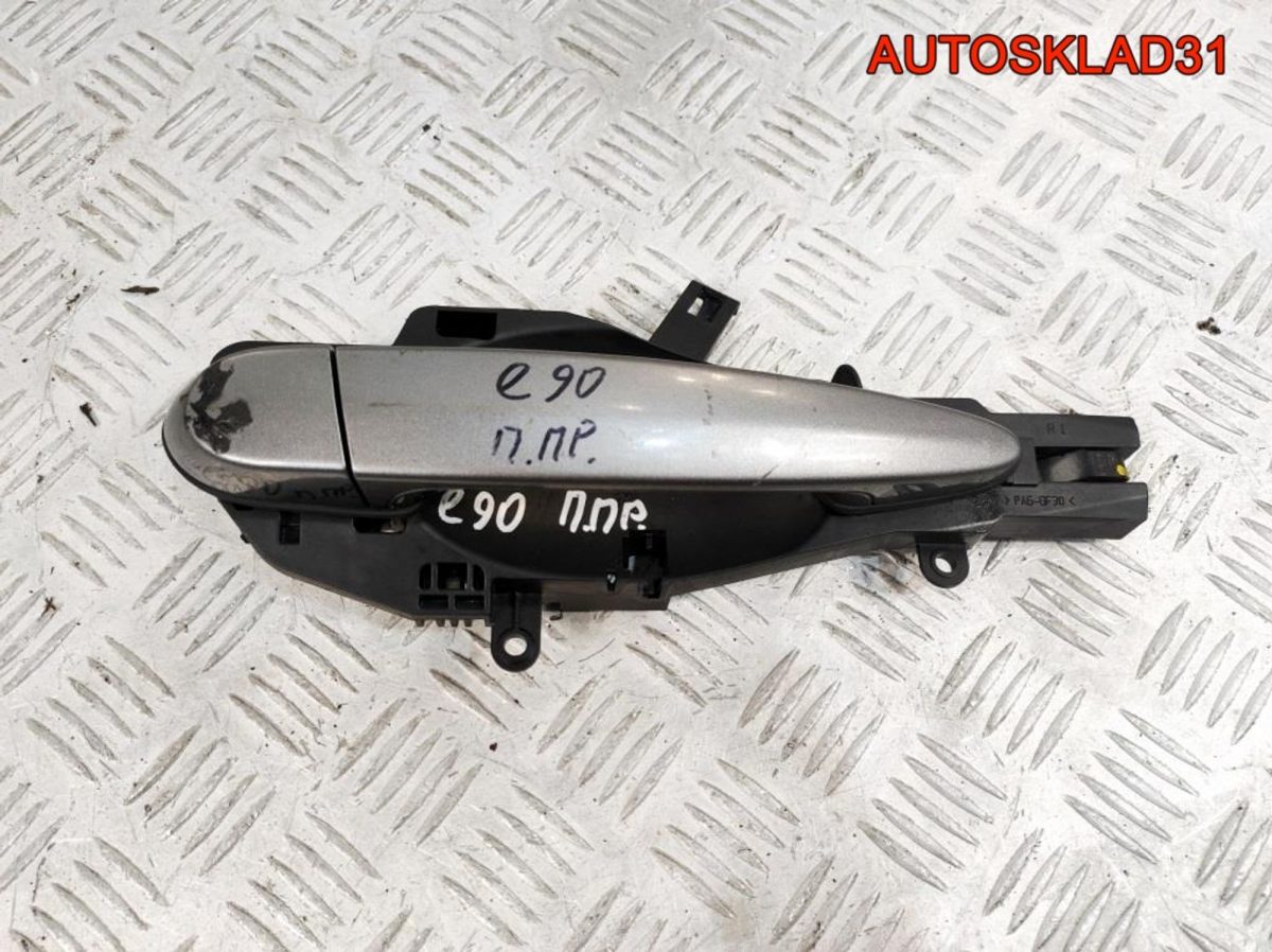 Ручка двери передней наружная правая BMW E90 51217207566 - АвтоСклад31.рф - авторазборка контрактные б/у запчасти в г. Белгород