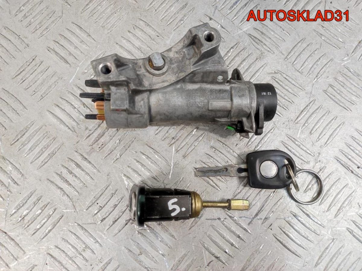 Комплект замок зажигания и личинки с ключом VW Passat B5 4B0905851A - АвтоСклад31.рф - авторазборка контрактные б/у запчасти в г. Белгород