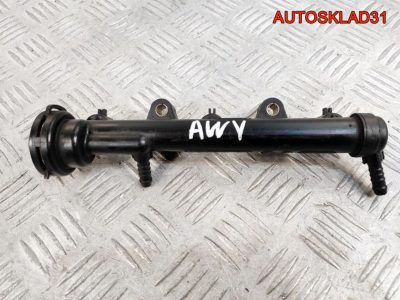 Рейка топливная VW Polo 4 1,2 AWY Бензин 03D133329A - АвтоСклад31.рф - авторазборка контрактные б/у запчасти в г. Белгород