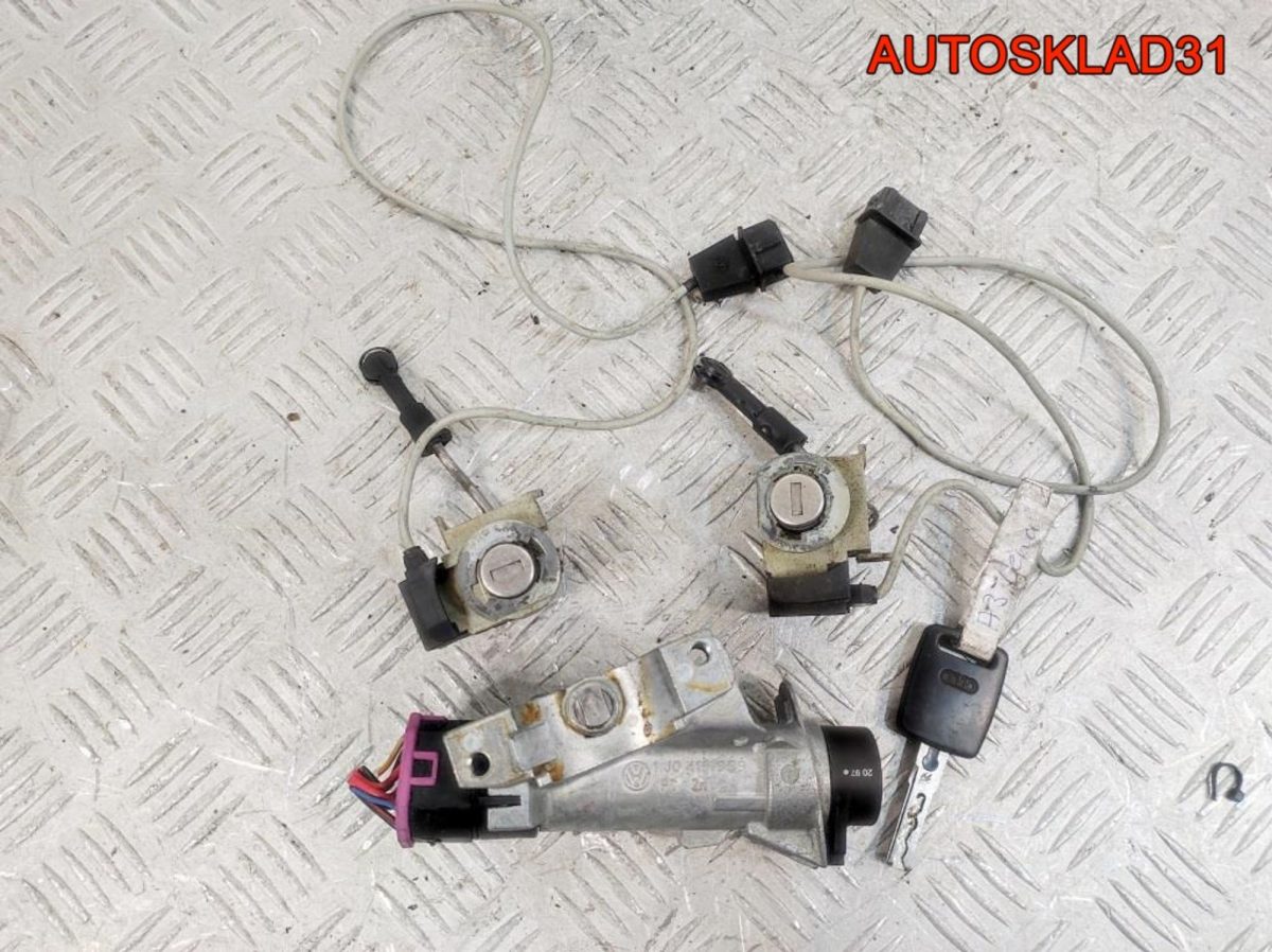 Комплект замок зажигания и личинки с ключом Audi A3 8L 1J0419959 - АвтоСклад31.рф - авторазборка контрактные б/у запчасти в г. Белгород