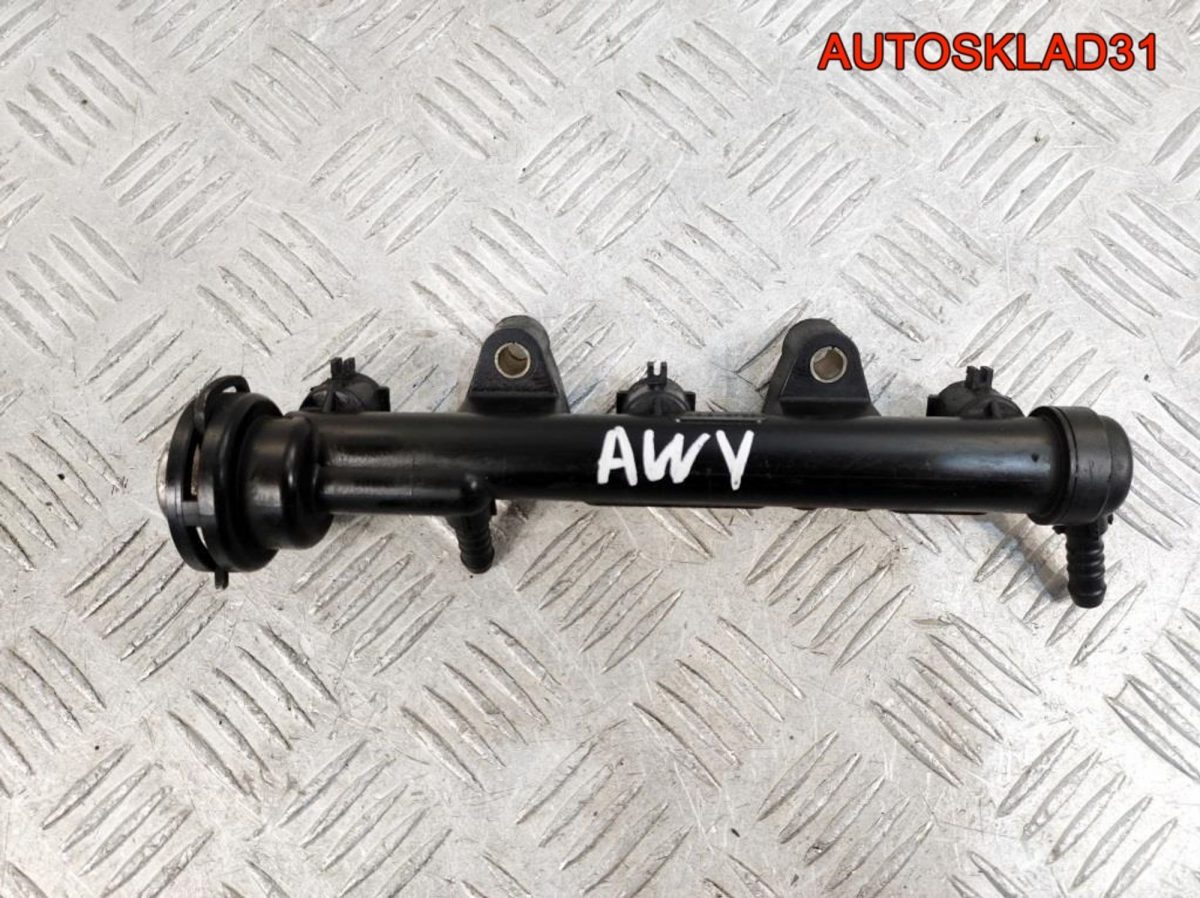 Рейка топливная VW Polo 4 1,2 AWY Бензин 03D133329A - АвтоСклад31.рф - авторазборка контрактные б/у запчасти в г. Белгород