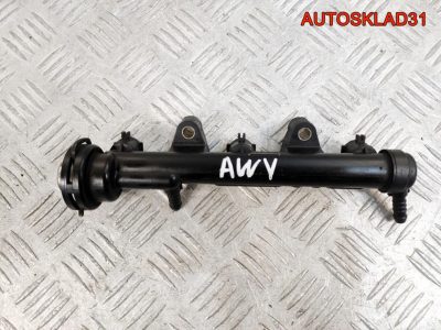 Рейка топливная VW Polo 4 1,2 AWY Бензин 03D133329A - АвтоСклад31.рф - авторазборка контрактные б/у запчасти в г. Белгород