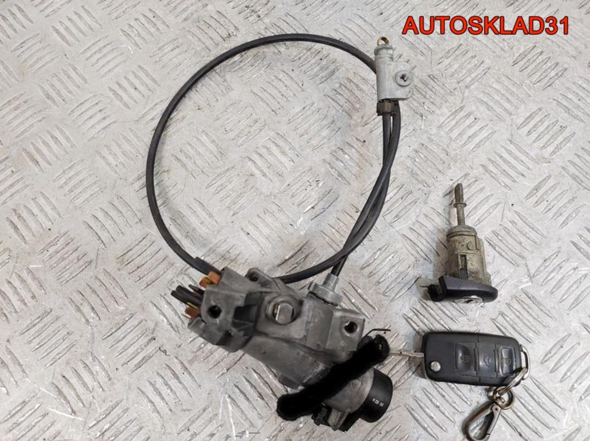 Комплект замок зажигания и личинка с ключом VW Golf 4  4B0905851B - АвтоСклад31.рф - авторазборка контрактные б/у запчасти в г. Белгород