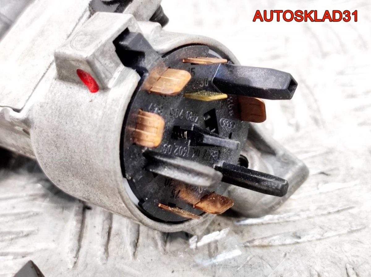 Комплект замок зажигания и личинки с ключом VW Passat B5 4B0905851B - АвтоСклад31.рф - авторазборка контрактные б/у запчасти в г. Белгород
