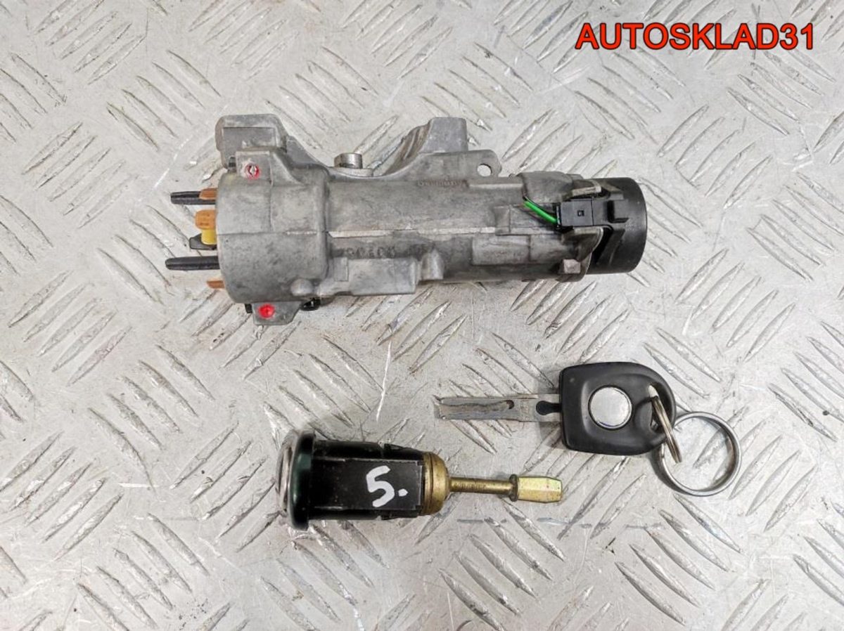 Комплект замок зажигания и личинки с ключом VW Passat B5 4B0905851A - АвтоСклад31.рф - авторазборка контрактные б/у запчасти в г. Белгород