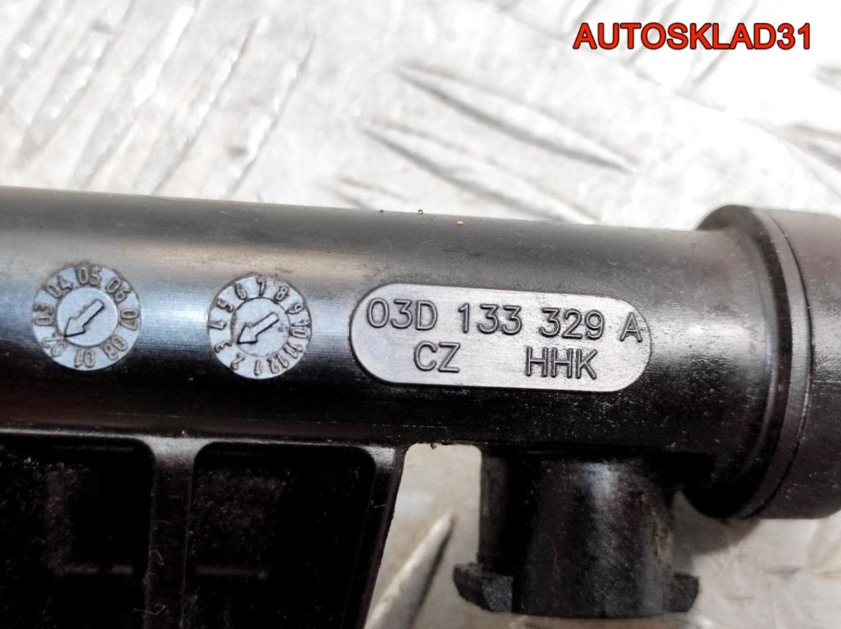 Рейка топливная VW Polo 4 1,2 AWY Бензин 03D133329A - АвтоСклад31.рф - авторазборка контрактные б/у запчасти в г. Белгород
