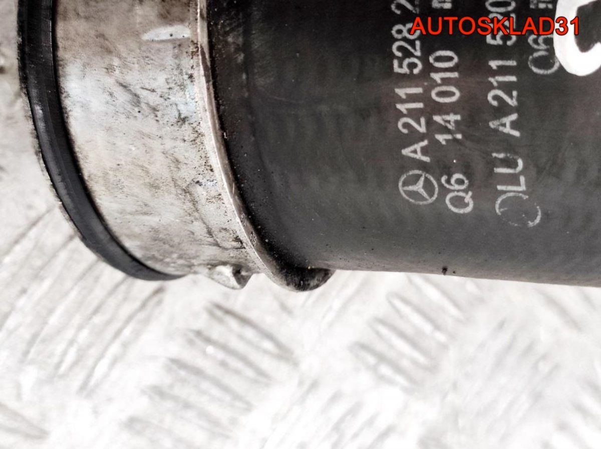 Патрубок интеркулера левый Mercedes Benz W211 A2115282982 - АвтоСклад31.рф - авторазборка контрактные б/у запчасти в г. Белгород