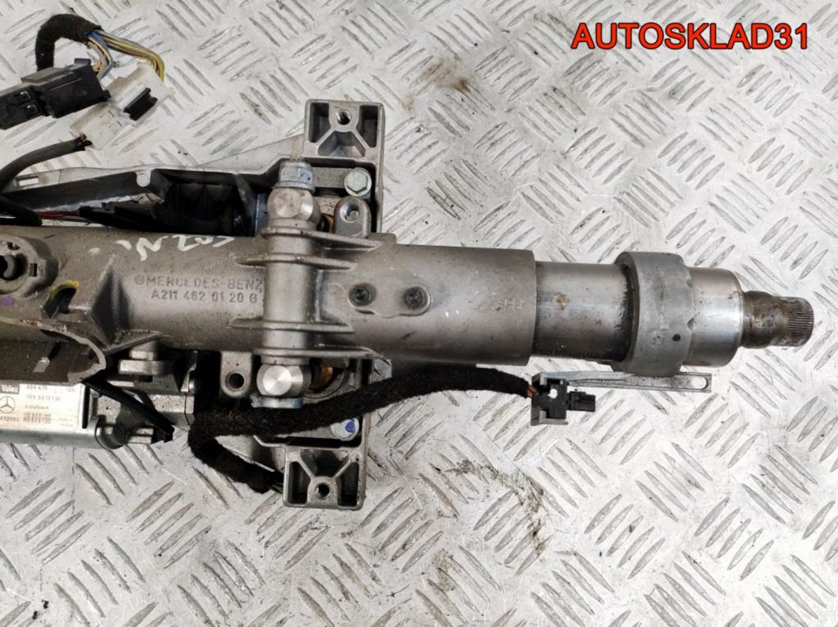Колонка рулевая Mercedes W211 A2114620120 - АвтоСклад31.рф - авторазборка контрактные б/у запчасти в г. Белгород