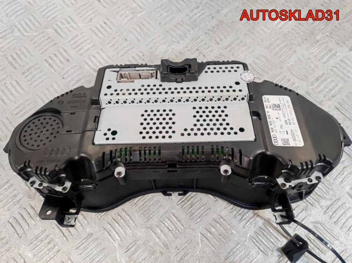 Панель приборов Audi A6 C7 3.0 CDU Дизель 4G8920932M - АвтоСклад31.рф - авторазборка контрактные б/у запчасти в г. Белгород