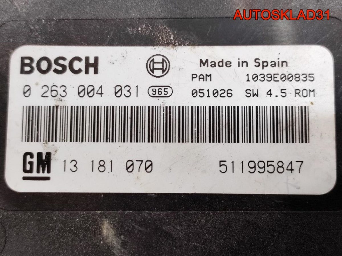 Блок парктроников Opel Vectra C 13181070 - АвтоСклад31.рф - авторазборка контрактные б/у запчасти в г. Белгород