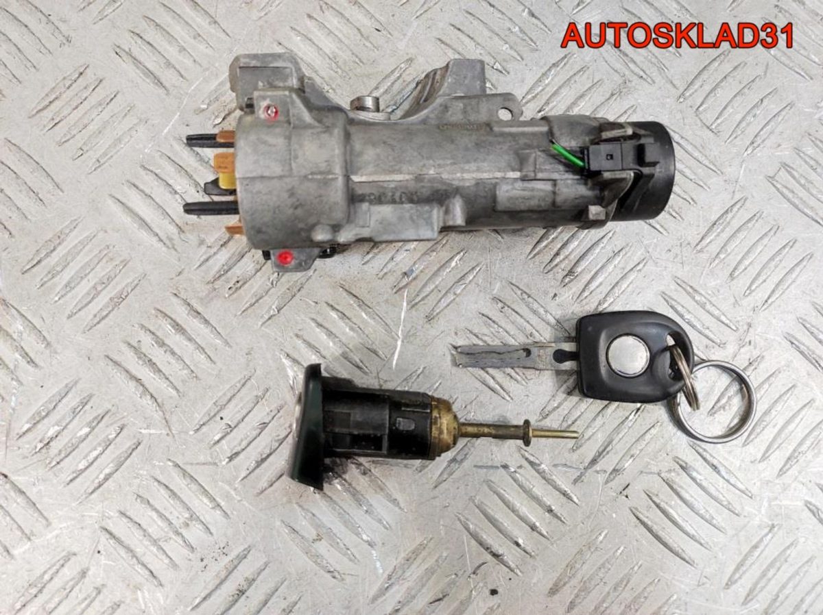 Комплект замок зажигания и личинки с ключом VW Passat B5 4B0905851A - АвтоСклад31.рф - авторазборка контрактные б/у запчасти в г. Белгород
