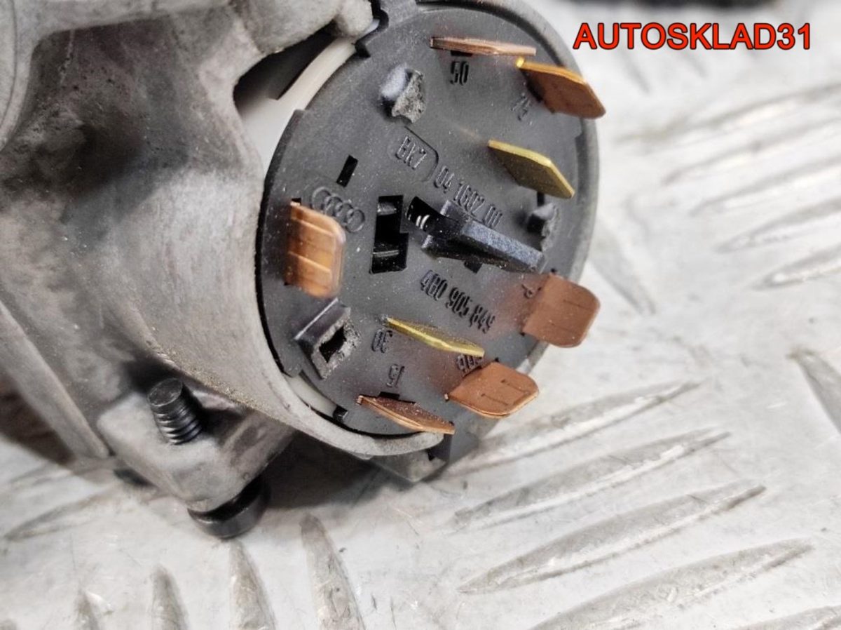 Комплект замок зажигания и личинка с ключом Audi A4 B5 4B0905851C - АвтоСклад31.рф - авторазборка контрактные б/у запчасти в г. Белгород