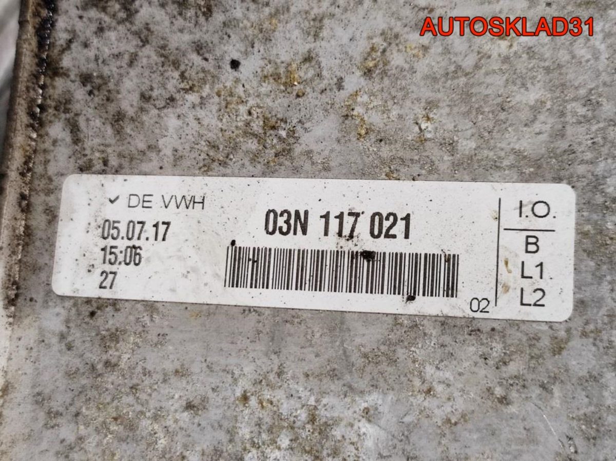 Корпус масляного фильтра Skoda Octavia A7 03N115389B - АвтоСклад31.рф - авторазборка контрактные б/у запчасти в г. Белгород