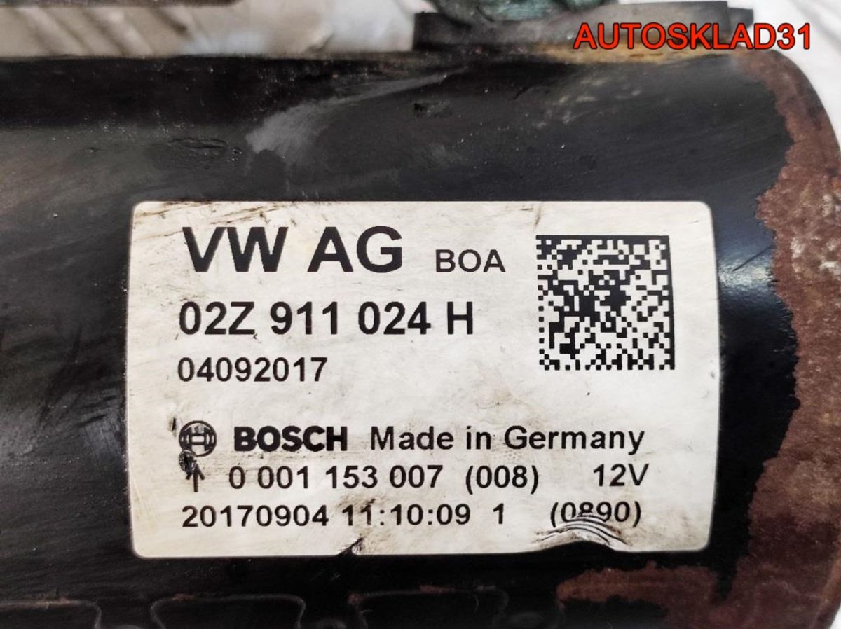 Стартер Volkswagen Passat B6 2,0 Дизель 02Z911024H - АвтоСклад31.рф - авторазборка контрактные б/у запчасти в г. Белгород
