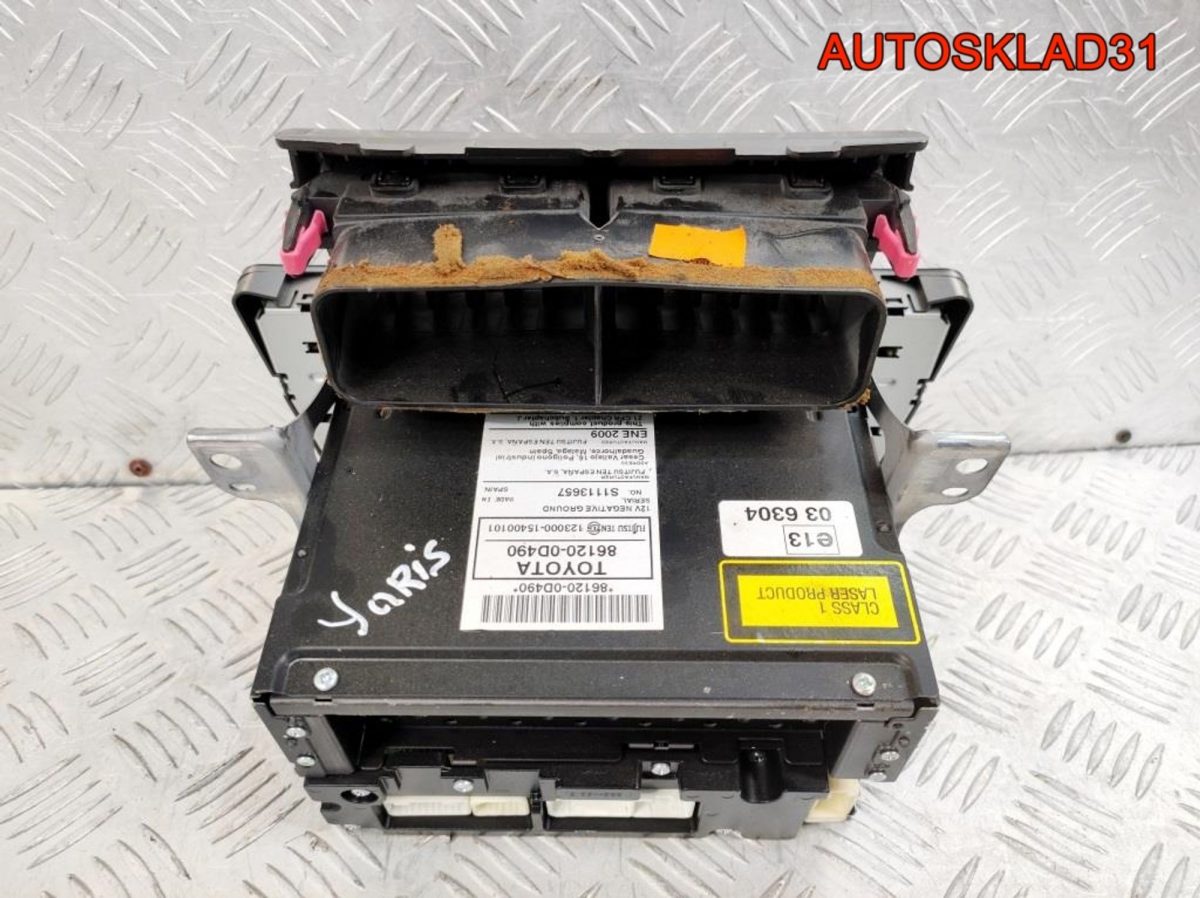 Магнитола Toyota Yaris 2 861200D490 - АвтоСклад31.рф - авторазборка контрактные б/у запчасти в г. Белгород