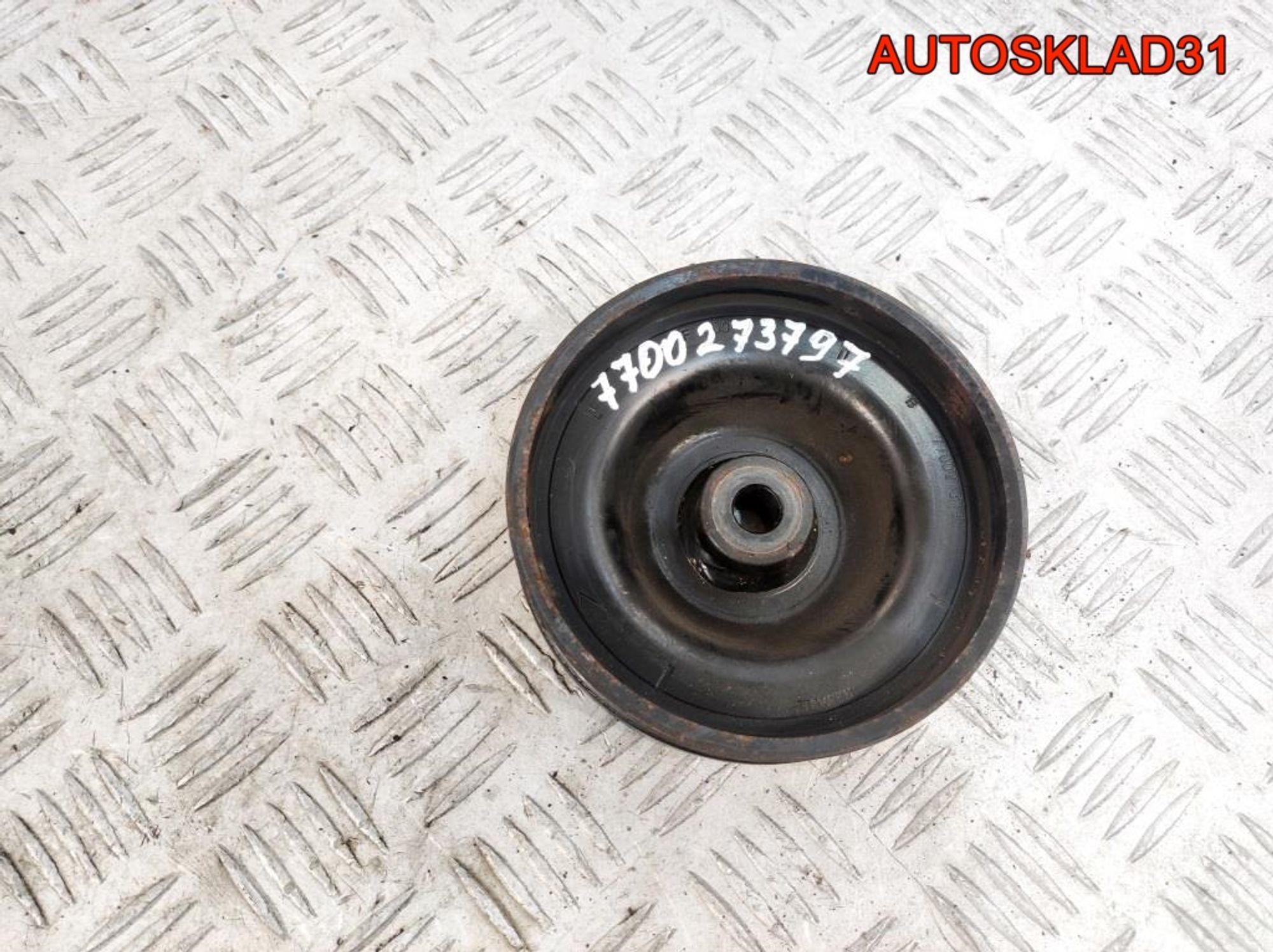 Шкив коленвала Renault Logan 7700273797 - АвтоСклад31.рф - авторазборка контрактные б/у запчасти в г. Белгород Шкив коленвала Renault Logan 7700273797 - АвтоСклад31.рф - авторазборка контрактные б/у запчасти в г. Белгород