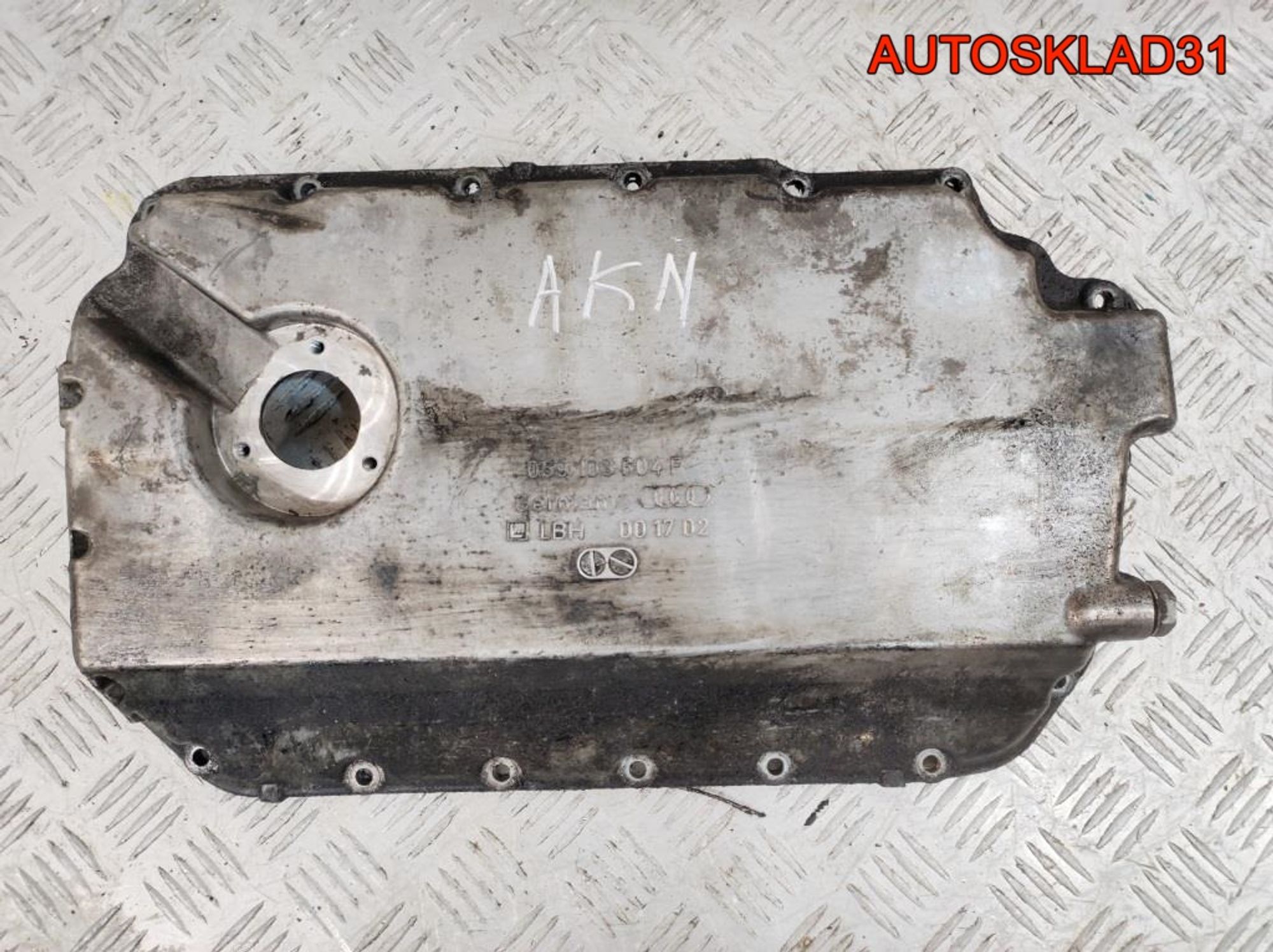 Поддон двигателя Audi A6 C5 2,5 AKN Дизель 059103604F - АвтоСклад31.рф - авторазборка контрактные б/у запчасти в г. Белгород Поддон двигателя Audi A6 C5 2,5 AKN Дизель 059103604F - АвтоСклад31.рф - авторазборка контрактные б/у запчасти в г. Белгород