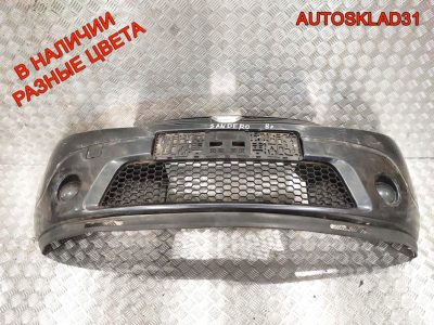Бампер передний Renault Sandero 8200526596 (Р) - АвтоСклад31.рф - авторазборка контрактные б/у запчасти в г. Белгород