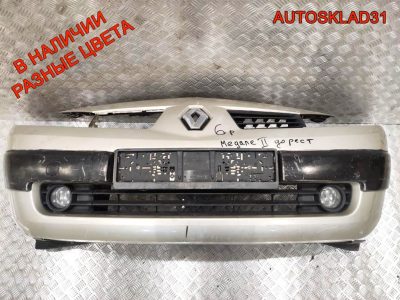 Бампер передний Renault Megane 2 8200142000 Дорест (Р) - АвтоСклад31.рф - авторазборка контрактные б/у запчасти в г. Белгород