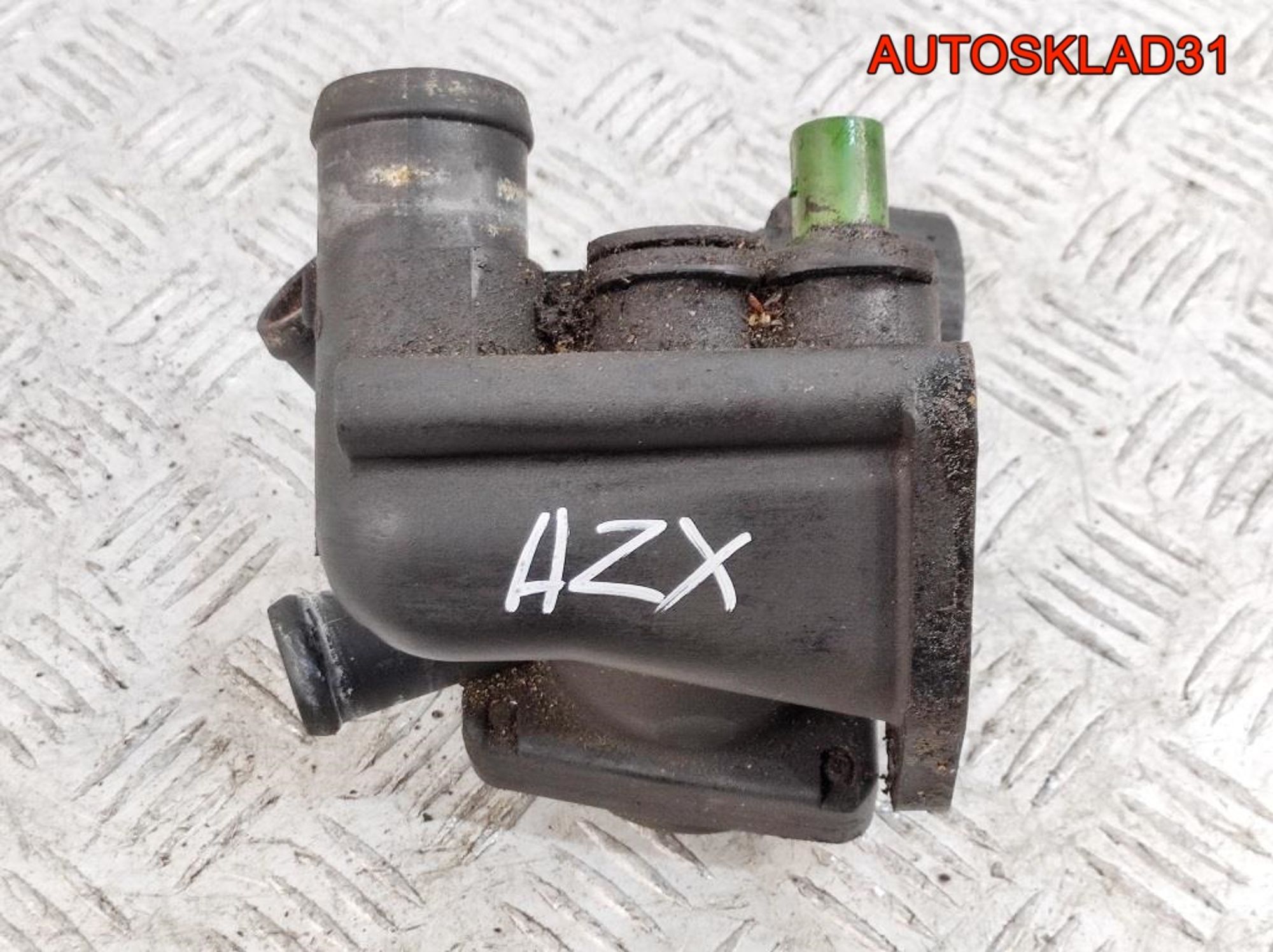 Корпус термостата VW Passat B5+ 2,3 AZX 021121117B - АвтоСклад31.рф - авторазборка контрактные б/у запчасти в г. Белгород Корпус термостата VW Passat B5+ 2,3 AZX 021121117B - АвтоСклад31.рф - авторазборка контрактные б/у запчасти в г. Белгород